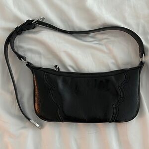 Mango western shoulder bag